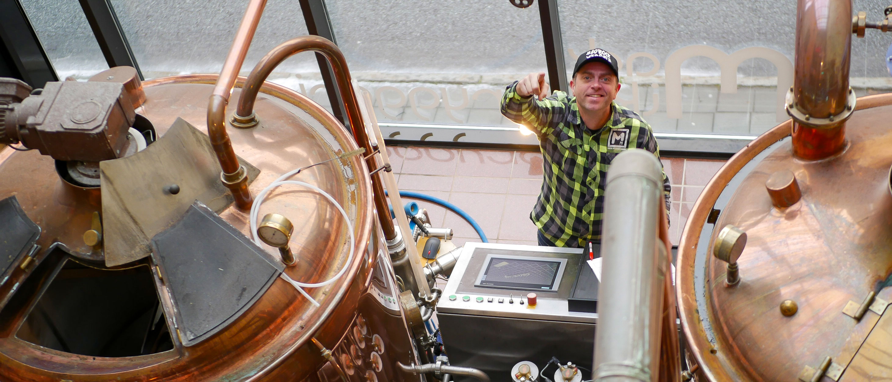 Christian Riksheim, mikrobygger p&aring; Mack Mikrobryggeri