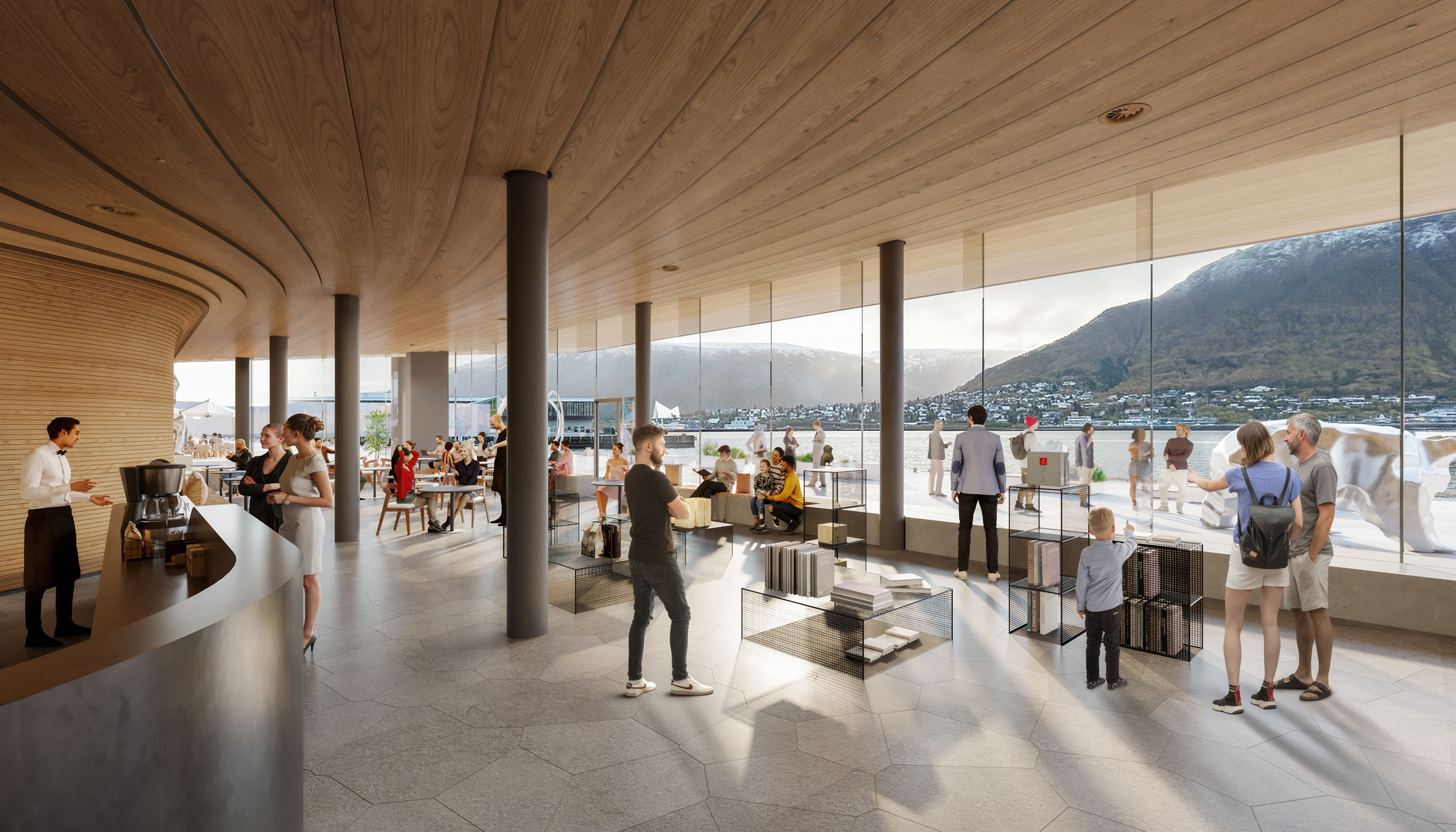 Illustrasjonsbilde. &copy; Nordic Office of Architecture AS, for Troms&oslash; kommune.