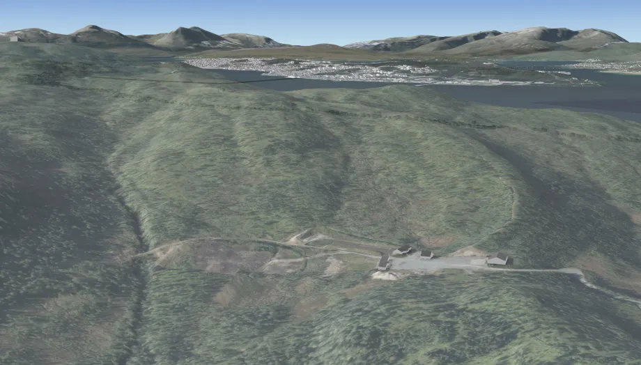 Kartbilde 3 fra Kjoselvdalen skytebane 2023