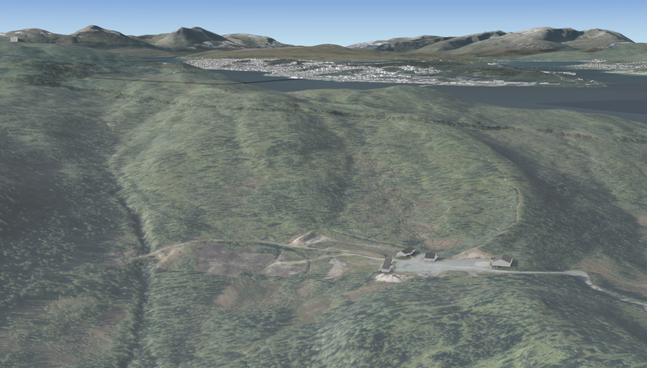 Kartbilde 3 fra Kjoselvdalen skytebane 2023