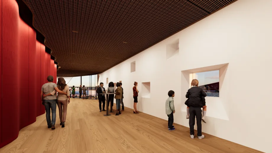 Illustrasjonsbilde Kulturkvartalet. Nordic Office of Architecture AS, for Troms&oslash; kommune.