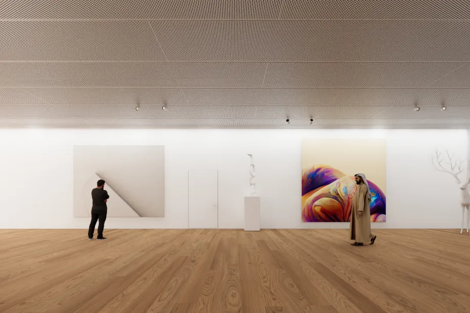 Illustrasjonsbilde Kulturkvartalet. Nordic Office of Architecture AS, for Troms&oslash; kommune.