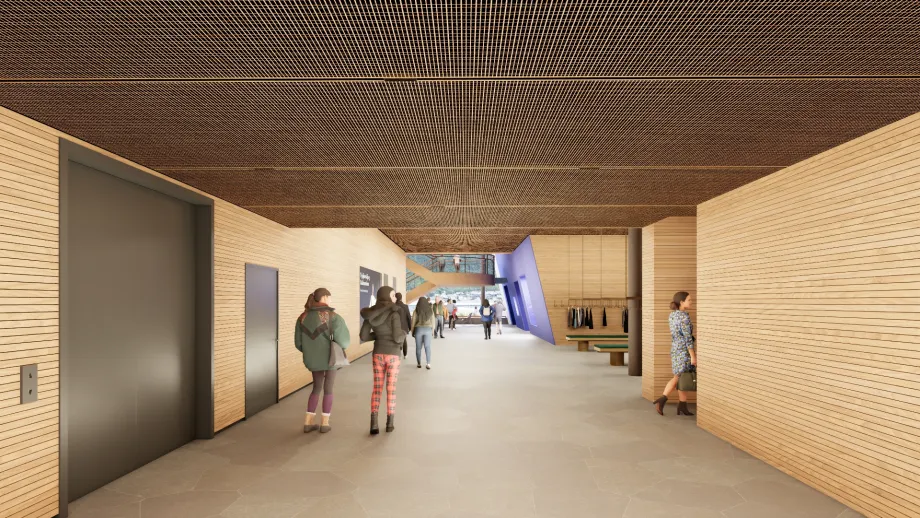 Illustrasjonsbilde Kulturkvartalet. Nordic Office of Architecture AS, for Troms&oslash; kommune.