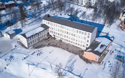 Borgtun skole vinter