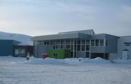 Grønnåsen skole vinter