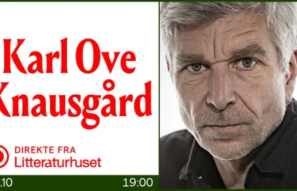 Forfatter Karl Ove Knausgård