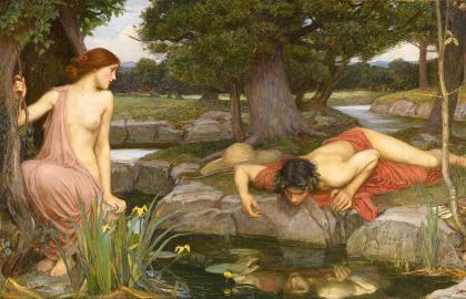 Echo and Narcissus, av John William Waterhouse