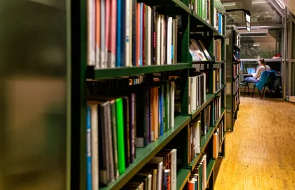 Leseplass på hovedbiblioteket