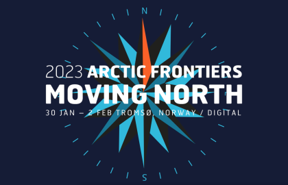 Logo Arctic Frontiers Moving North 2023