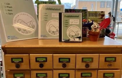 Frøbibliotek katalog bøker