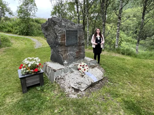 Minnemarkering jugoslaviske krigsfanger