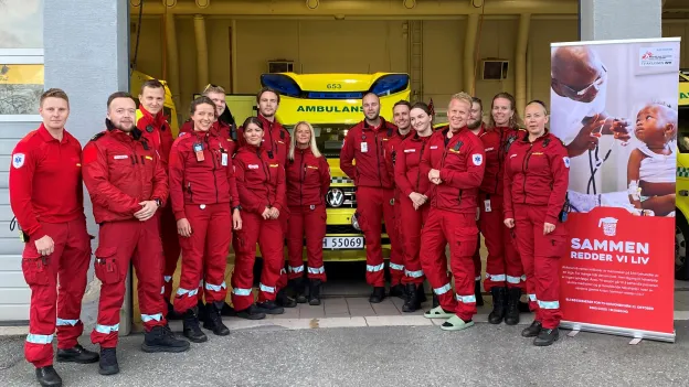 Amulansearbeidere p&aring; 113 i Troms&oslash;