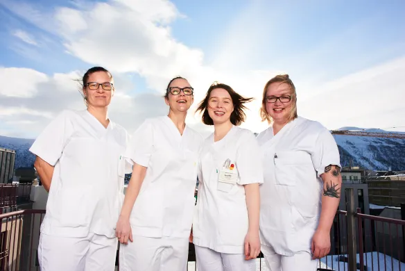 Glade helseansatte i Troms&oslash; kommune