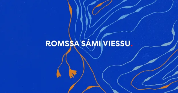 Grafisk uttrykk for Samisk hus i Troms&oslash;